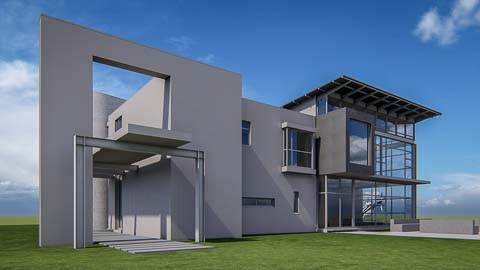 Da Gama Estate Hangar - Gerhard Jooste Architects