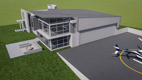 Da Gama Estate Hangar - Gerhard Jooste Architects