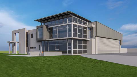 Da Gama Estate Hangar - Gerhard Jooste Architects