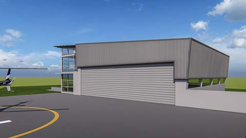 Da Gama Estate Hangar - Gerhard Jooste Architects